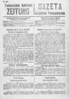 Gazeta Urzędowa Tomaszowska 1917, Nr 40