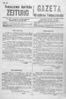Gazeta Urzędowa Tomaszowska 1917, Nr 47