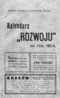 Kalendarz "Rozwoju" na rok 1914