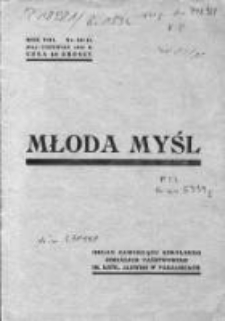 Młoda Myśl 1934
