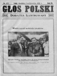 Głos Polski. Dodatek ilustrowany 1926, Nr 272