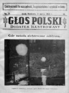 Głos Polski. Dodatek ilustrowany 1928, Nr 71