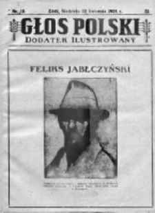 Głos Polski. Dodatek ilustrowany 1928, Nr 111