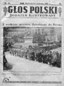 Głos Polski. Dodatek ilustrowany 1928, Nr 118