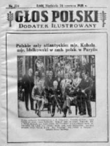 Głos Polski. Dodatek ilustrowany 1928, Nr 174