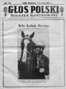 Głos Polski. Dodatek ilustrowany 1928, Nr 216