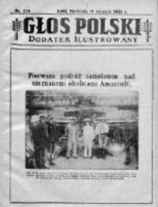 Głos Polski. Dodatek ilustrowany 1928, Nr 230