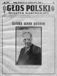 Głos Polski. Dodatek ilustrowany 1928, Nr 299