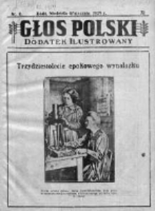 Głos Polski. Dodatek ilustrowany 1929, Nr 06