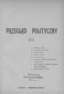 Przegląd Polityczny 1916, Nr 3