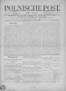 Polnische Post 1910, Nr 13