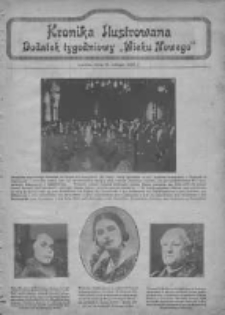 Kronika Ilustrowana Wieku Nowego. Dodatek Tygodniowy, 1925 luty 15