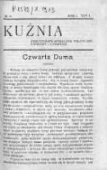 Kuźnia. Dwutygodnik społeczny, polityczny, naukowy i literacki, 1913, Rok I, Nr 11