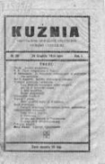 Kuźnia. Dwutygodnik społeczny, polityczny, naukowy i literacki, 1913, Rok I, Nr 26