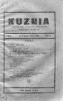 Kuźnia. Dwutygodnik społeczny, polityczny, naukowy i literacki, 1914, Rok II, Nr 2