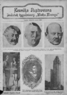 Kronika Ilustrowana Wieku Nowego. Dodatek Tygodniowy, 1926 marzec 21