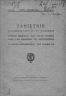 Pamiętnik Wileńskiego Towarzystwa Lekarskiego 1932, R. VIII, Z. 2-3, marzec-czerwiec