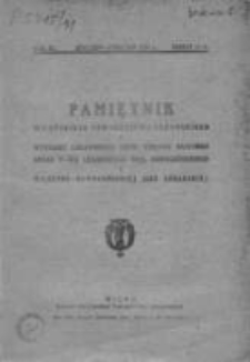 Pamiętnik Wileńskiego Towarzystwa Lekarskiego 1935, R. XI, Z. 1-2, styczeń-kwiecień