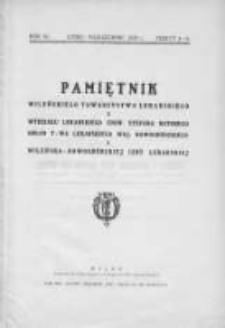 Pamiętnik Wileńskiego Towarzystwa Lekarskiego 1935, R. XI, Z. 4-5, lipiec-październik