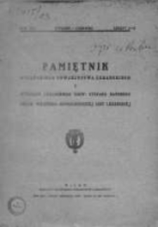 Pamiętnik Wileńskiego Towarzystwa Lekarskiego 1937, R. XIII, Z. 1-2, styczeń-czerwiec