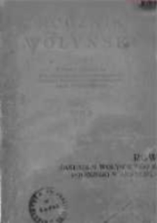 Rocznik Wołyński. 1931, T. 2