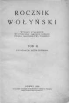Rocznik Wołyński. 1934, T. 3