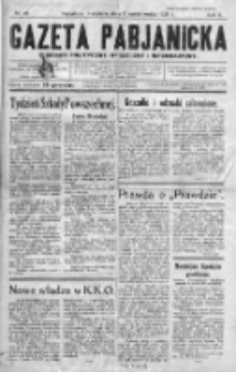 Gazeta Pabjanicka : tygodnik polityczny, społeczny i informacyjny 1935, R. 10, Nr 42