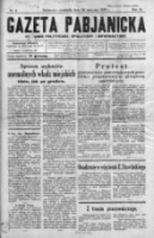 Gazeta Pabjanicka : tygodnik polityczny, społeczny i informacyjny 1936, R. 11, Nr 4