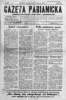 Gazeta Pabjanicka : tygodnik polityczny, społeczny i informacyjny 1939, R. 14, Nr 25