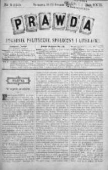 Prawda. Tygodnik polityczny, społeczny i literacki 1903, Nr 5