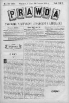 Prawda. Tygodnik polityczny, społeczny i literacki 1905, Nr 26