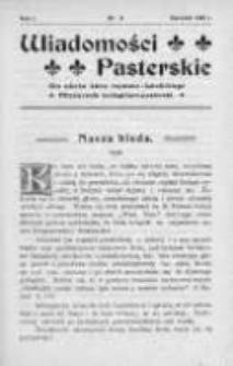 Wiadomości Pasterskie Tom I, 1905, Nr 8