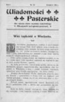 Wiadomości Pasterskie Tom I, 1905, Nr 12