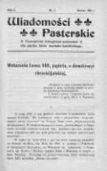 Wiadomości Pasterskie Tom II, 1906, Nr 3