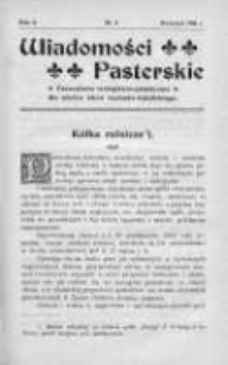 Wiadomości Pasterskie Tom II, 1906, Nr 4