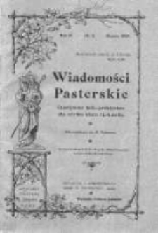 Wiadomości Pasterskie Tom III, 1907, Nr 3