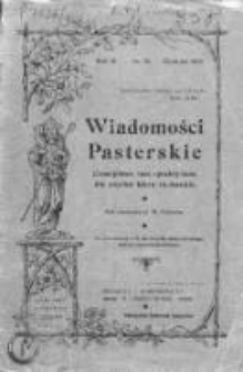 Wiadomości Pasterskie Tom III, 1907, Nr 12