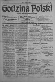 Godzina Polski : dziennik polityczny, społeczny i literacki 7 marzec 1917 nr 64