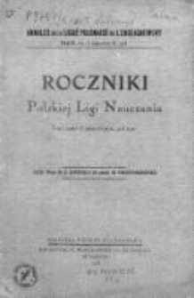 Roczniki Polskiej Ligi Nauczania 1918 T.1, Nr 02