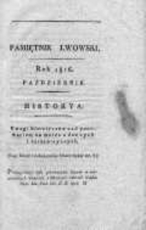 Pamiętnik Lwowski 1816, T.3, Nr 10