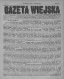 Gazeta Wiejska 1884, Nr 11