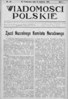 Wiadomości Polskie 1 1914-1915, Nr 26