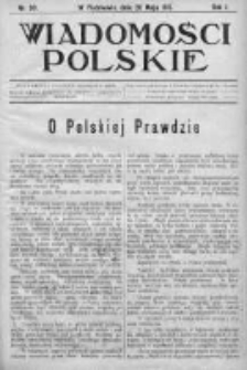 Wiadomości Polskie 1 1914-1915, Nr 30