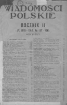 Wiadomości Polskie 2 1915-1916, Nr 57-58