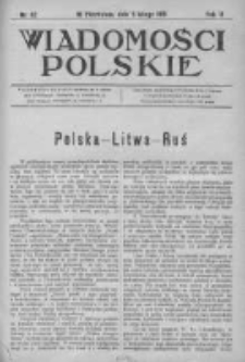 Wiadomości Polskie 2 1915-1916, Nr 62