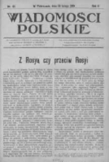 Wiadomości Polskie 2 1915-1916, Nr 65