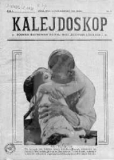 Kalejdoskop. Dodatek ilustrowany do "Dziennika Łódzkiego" 1931, R. 1, Nr 3