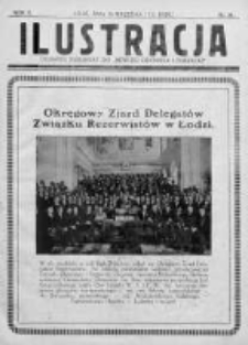 Ilustracja. Dodatek niedzielny do "Ilustrowanego Dziennika Łódzkiego" 1932, R. 2, Nr 38