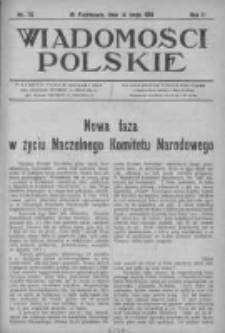 Wiadomości Polskie 2 1915-1916, Nr 76