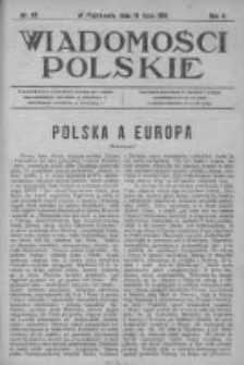 Wiadomości Polskie 2 1915-1916, Nr 85